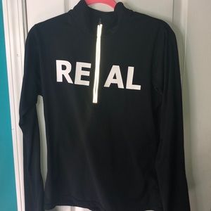 “Real” Forever 21 active line half zip